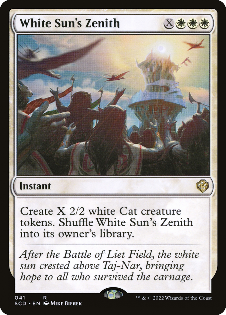 White Sun's Zenith [Starter Commander Decks] | Grognard Games