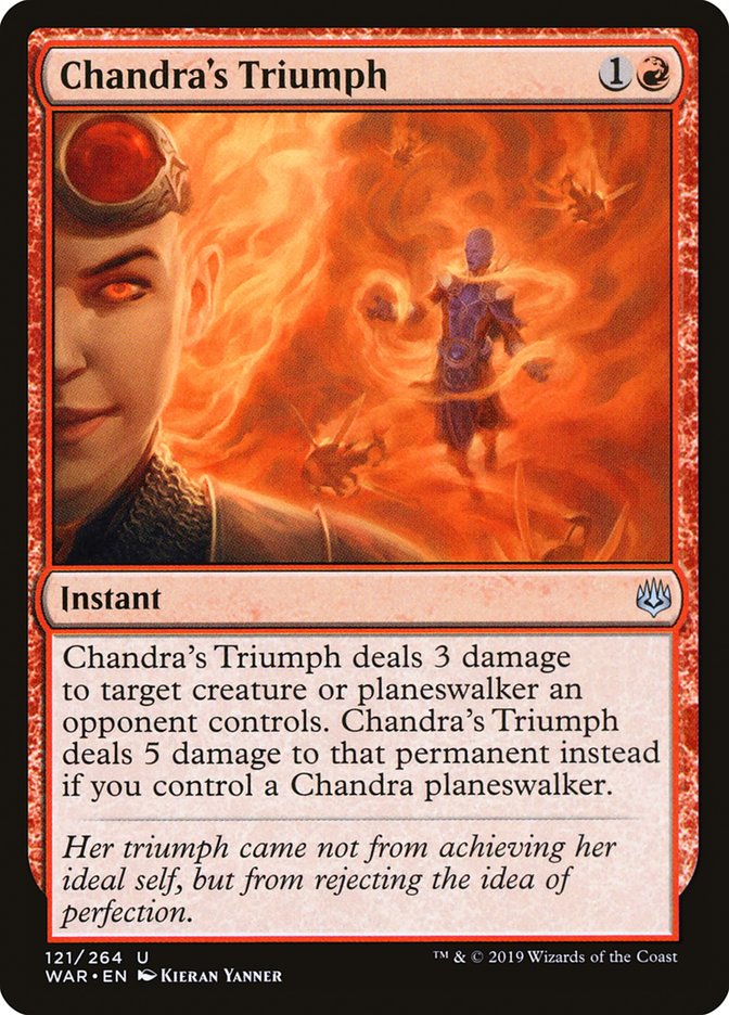 Chandra's Triumph [War of the Spark] | Grognard Games