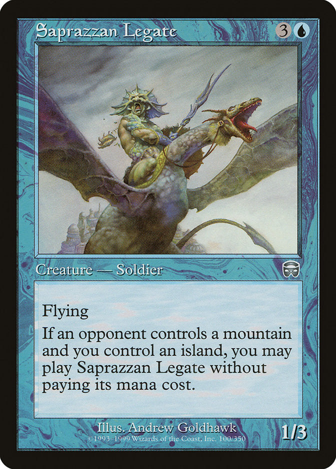 Saprazzan Legate [Mercadian Masques] | Grognard Games