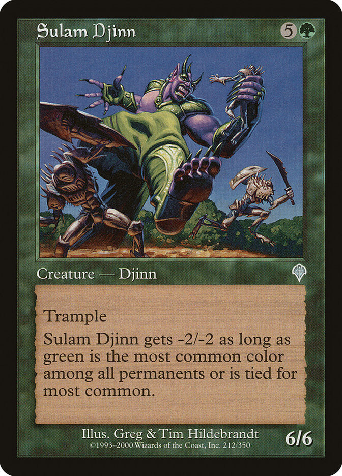 Sulam Djinn [Invasion] | Grognard Games