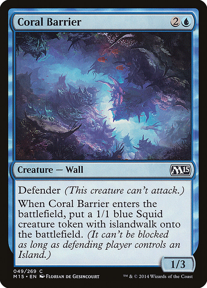 Coral Barrier [Magic 2015] | Grognard Games