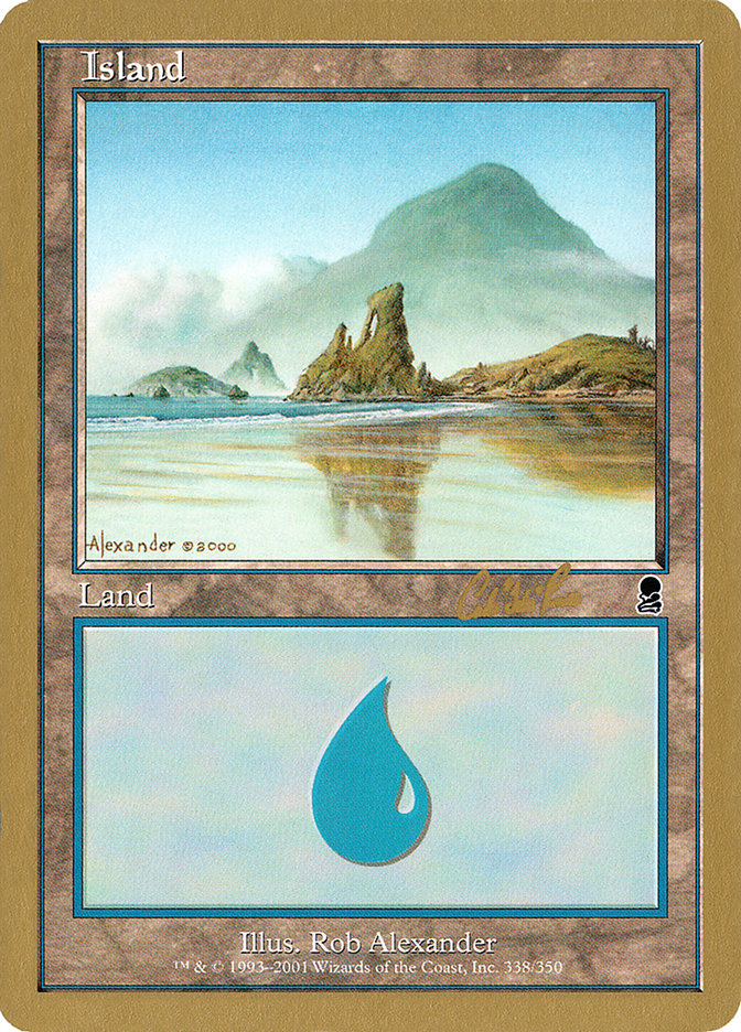 Island (cr338) (Carlos Romao) [World Championship Decks 2002] | Grognard Games