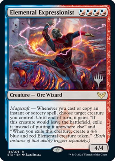 Elemental Expressionist (Promo Pack) [Strixhaven: School of Mages Promos] | Grognard Games