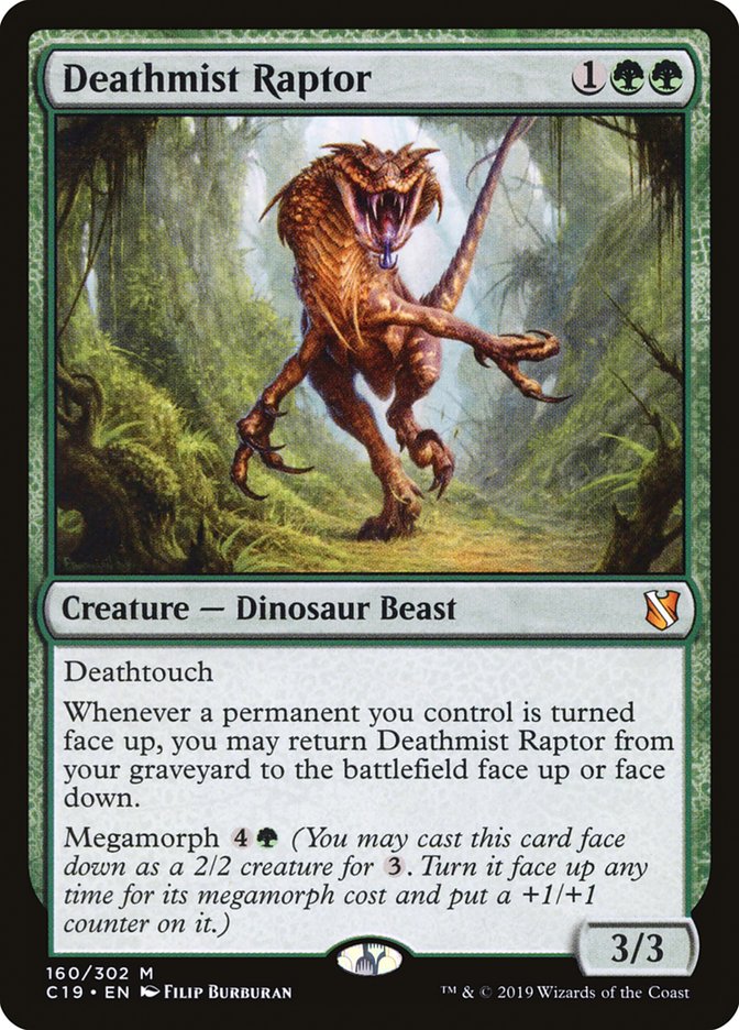 Deathmist Raptor [Commander 2019] | Grognard Games