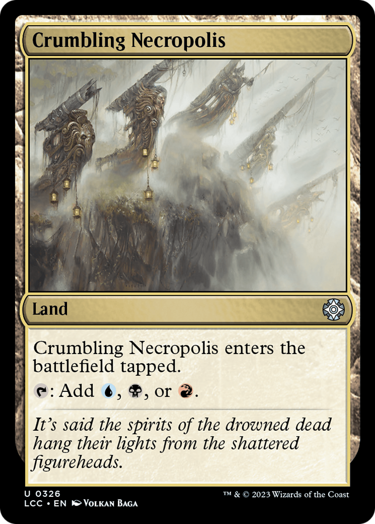 Crumbling Necropolis [The Lost Caverns of Ixalan Commander] | Grognard Games