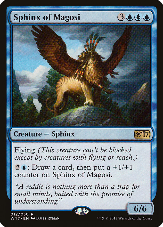 Sphinx of Magosi [Welcome Deck 2017] | Grognard Games