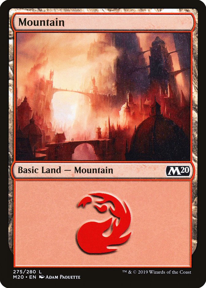 Mountain (275) [Core Set 2020] | Grognard Games