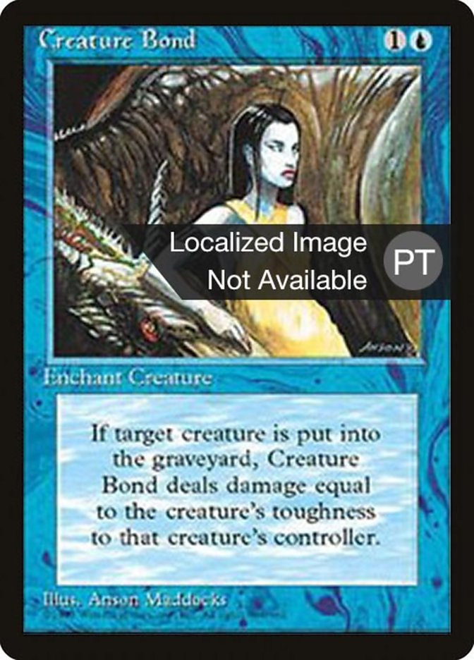 Creature Bond [Fourth Edition (Foreign Black Border)] | Grognard Games