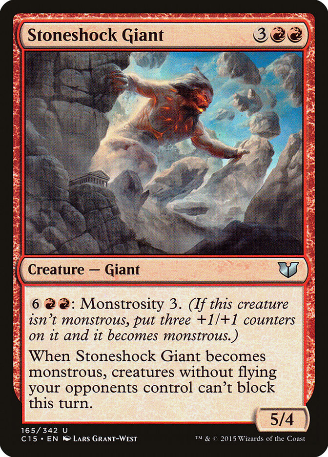 Stoneshock Giant [Commander 2015] | Grognard Games