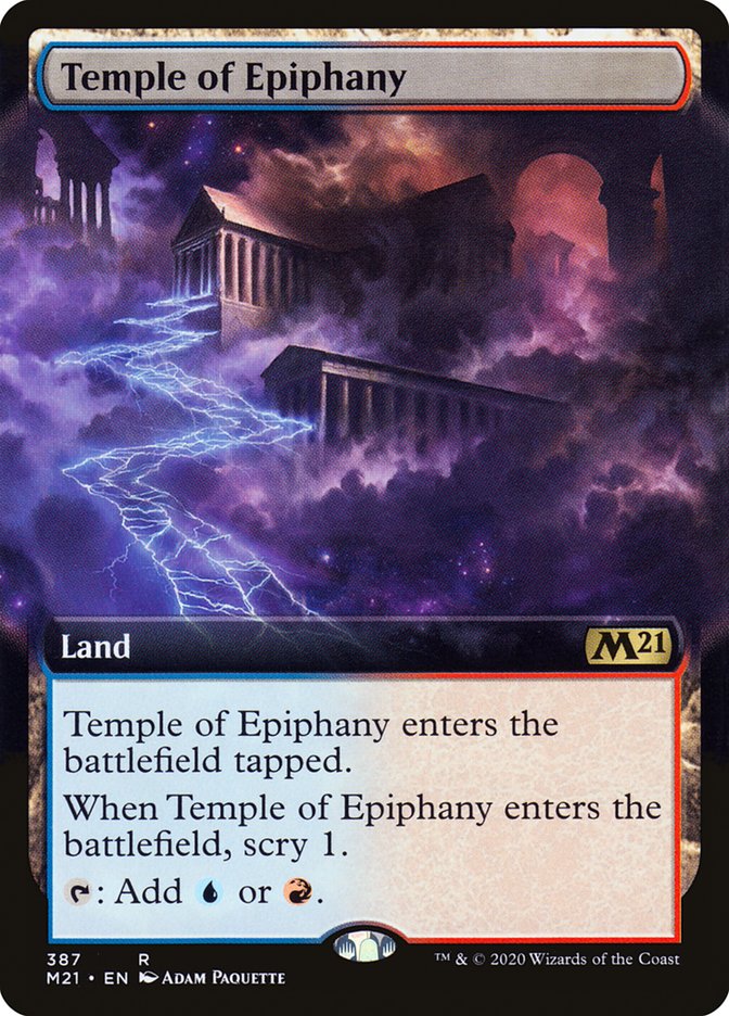 Temple of Epiphany (Extended) [Core Set 2021] | Grognard Games