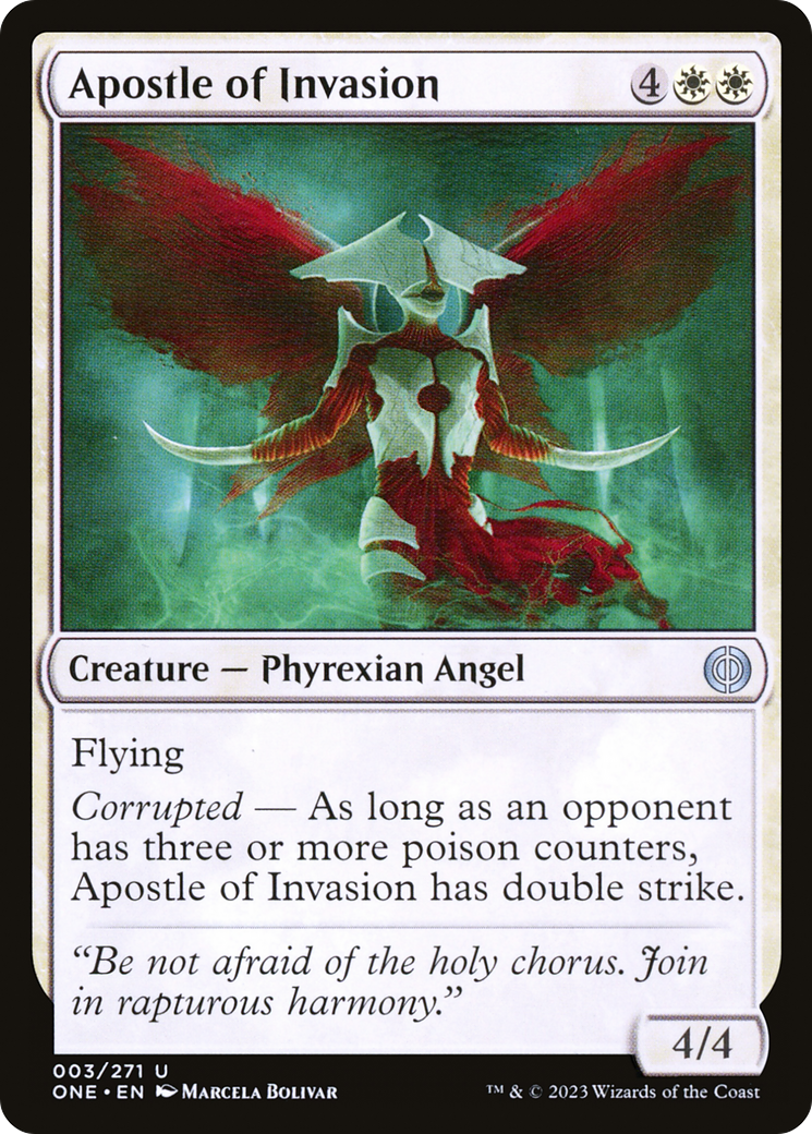 Apostle of Invasion [Phyrexia: All Will Be One] | Grognard Games