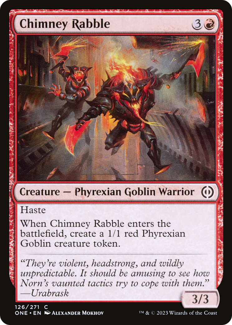 Chimney Rabble [Phyrexia: All Will Be One] | Grognard Games