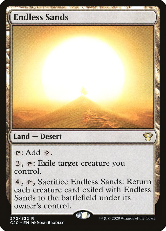 Endless Sands [Commander 2020] | Grognard Games