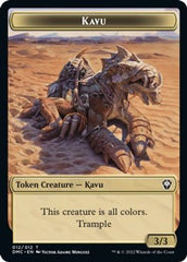 Kavu // Angel Double-sided Token [Dominaria United Commander Tokens] | Grognard Games