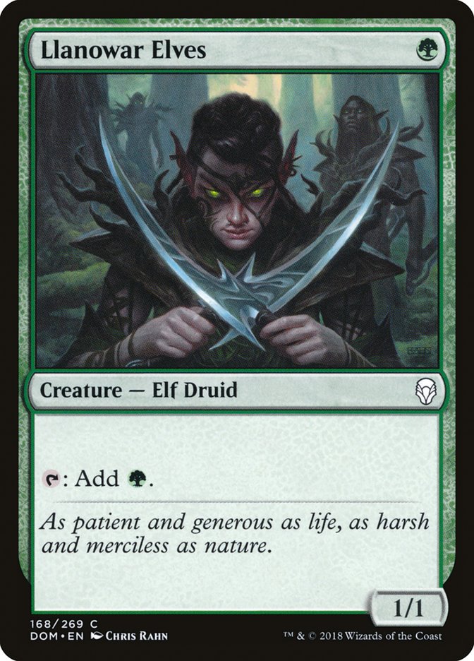 Llanowar Elves [Dominaria] | Grognard Games