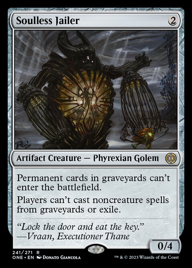 Soulless Jailer [Phyrexia: All Will Be One] | Grognard Games