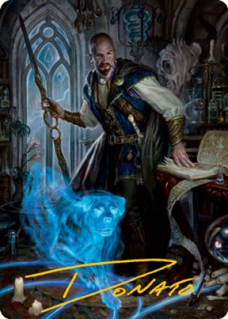 Mordenkainen Art Card (Gold-Stamped Signature) [Dungeons & Dragons: Adventures in the Forgotten Realms Art Series] | Grognard Games