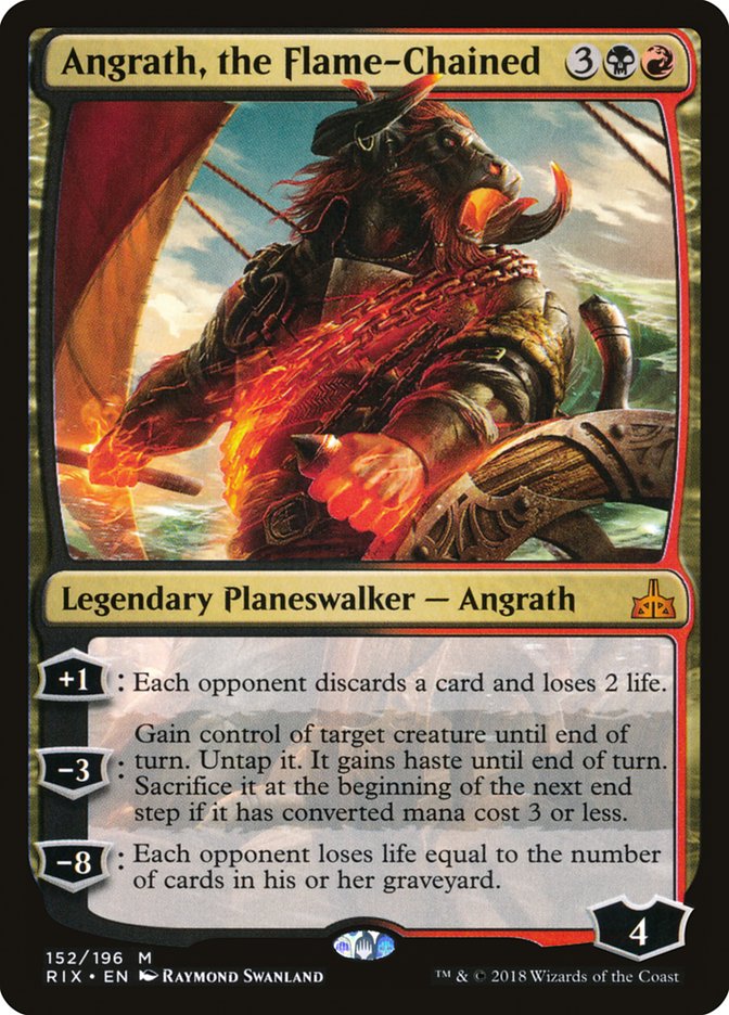 Angrath, the Flame-Chained [Rivals of Ixalan] | Grognard Games