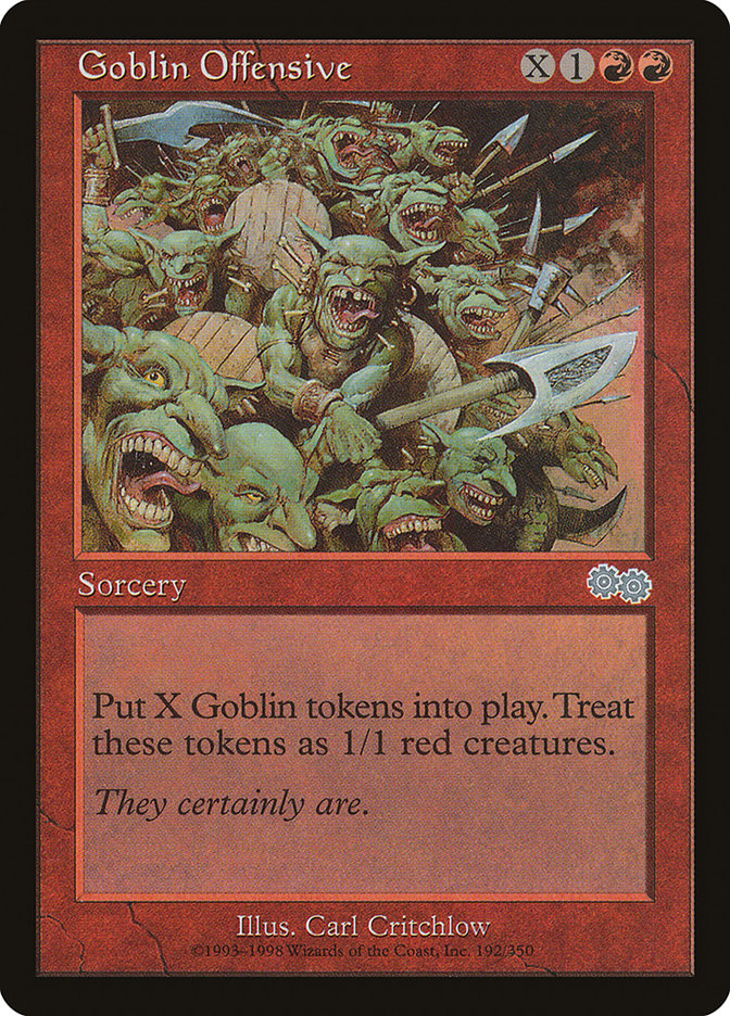 Goblin Offensive [Urza's Saga] | Grognard Games