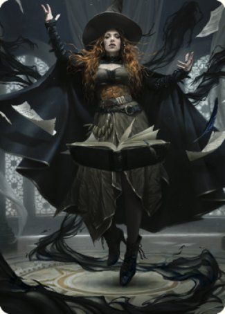 Tasha, the Witch Queen Art Card (41) [Commander Legends: Battle for Baldur's Gate Art Series] | Grognard Games