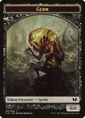 Frog Lizard // Germ Double-Sided Token [Commander 2015 Tokens] | Grognard Games