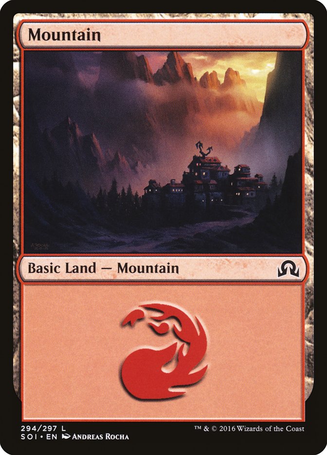 Mountain (294) [Shadows over Innistrad] | Grognard Games