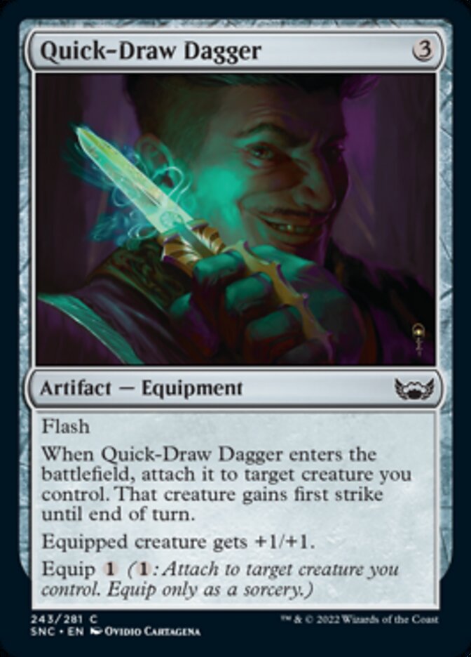 Quick-Draw Dagger [Streets of New Capenna] | Grognard Games