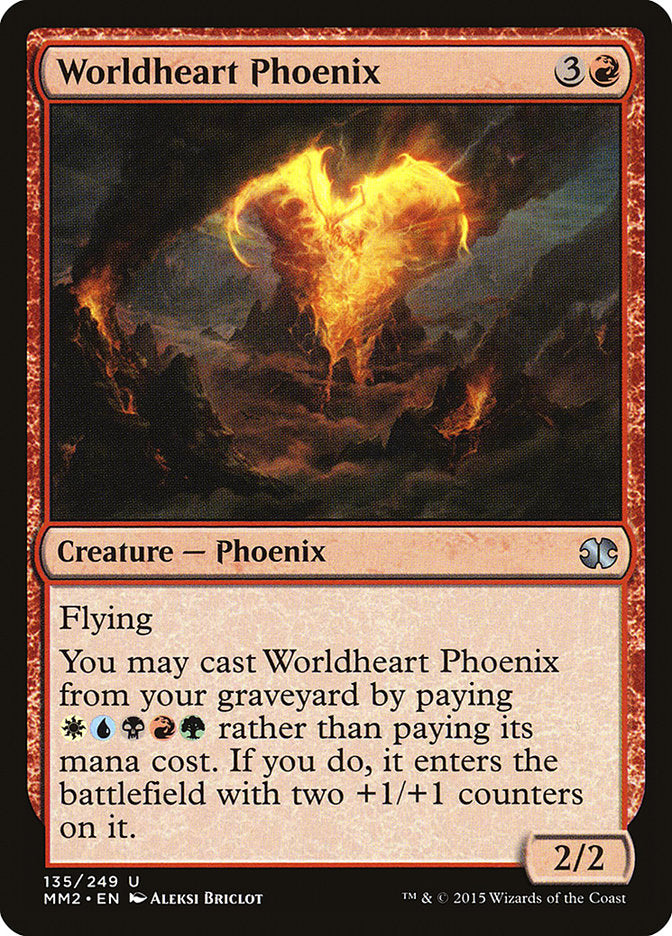 Worldheart Phoenix [Modern Masters 2015] | Grognard Games