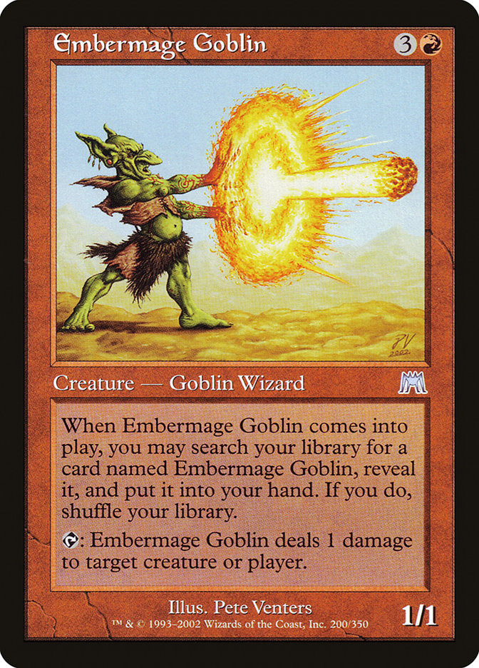 Embermage Goblin [Onslaught] | Grognard Games