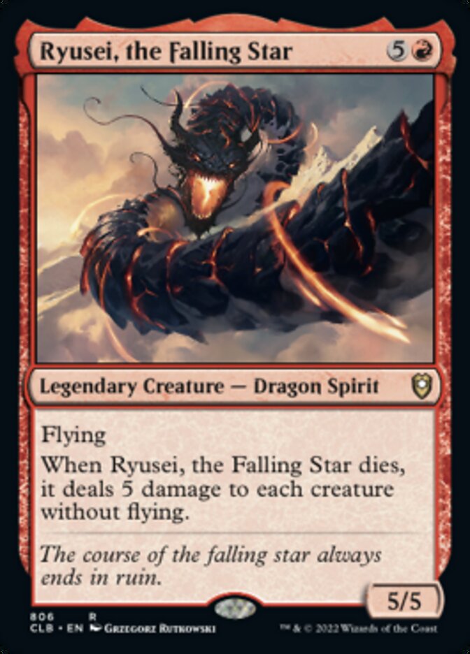 Ryusei, the Falling Star [Commander Legends: Battle for Baldur's Gate] | Grognard Games