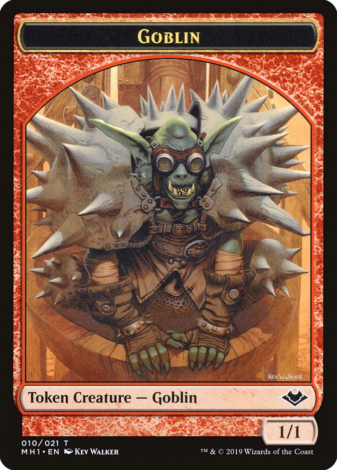 Angel (002) // Goblin (010) Double-sided Token [Modern Horizons Tokens] | Grognard Games