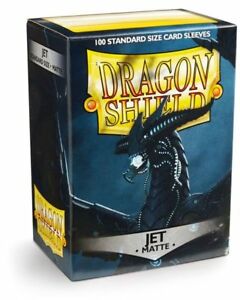 Dragon Shield Matte Jet | Grognard Games