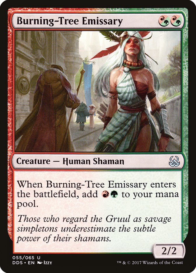 Burning-Tree Emissary [Duel Decks: Mind vs. Might] | Grognard Games