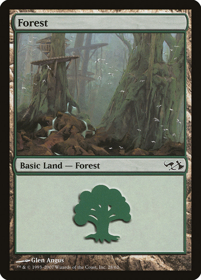 Forest (28) [Duel Decks: Elves vs. Goblins] | Grognard Games