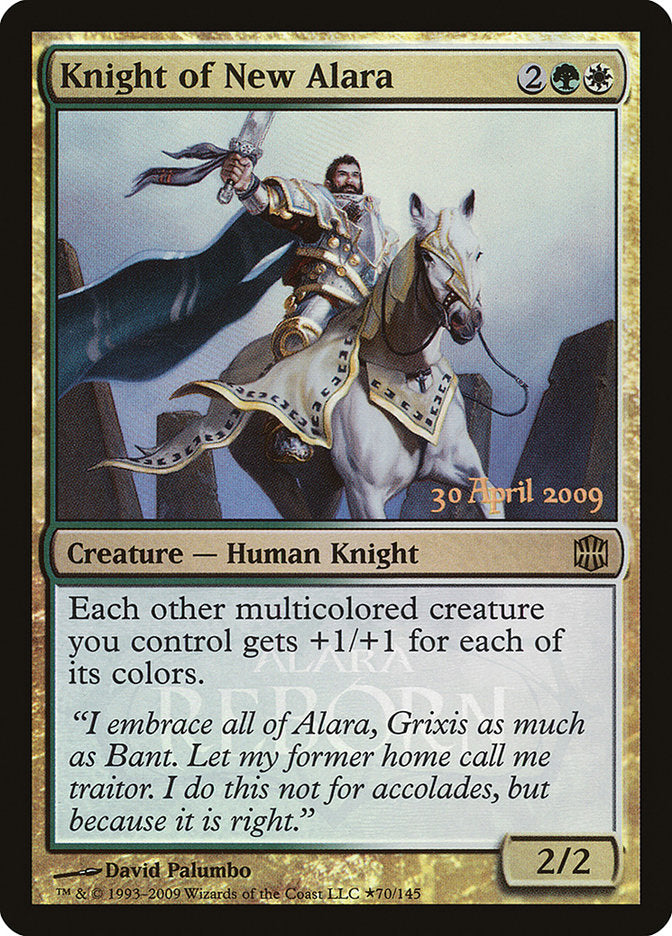 Knight of New Alara (Launch) [Alara Reborn Promos] | Grognard Games
