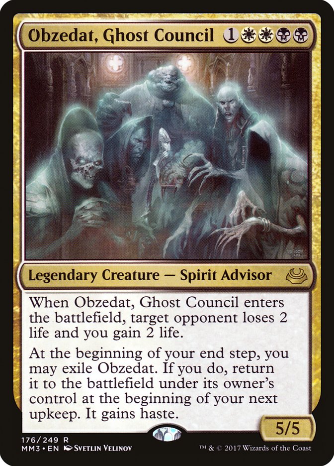 Obzedat, Ghost Council [Modern Masters 2017] | Grognard Games