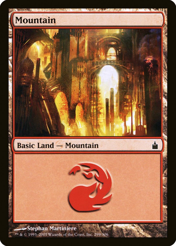 Mountain (299) [Ravnica: City of Guilds] | Grognard Games