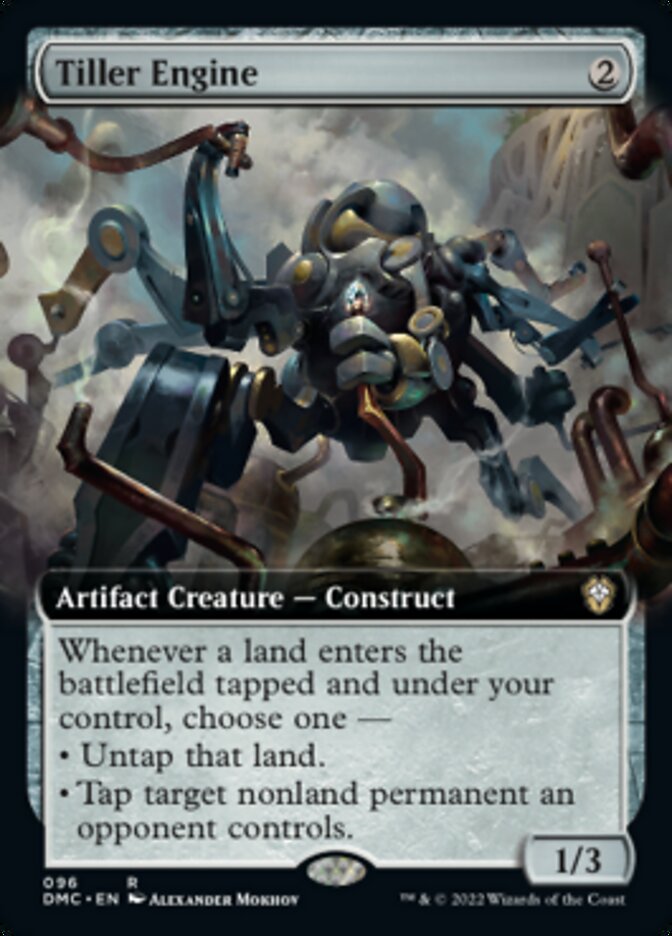 Tiller Engine (Extended Art) [Dominaria United Commander] | Grognard Games