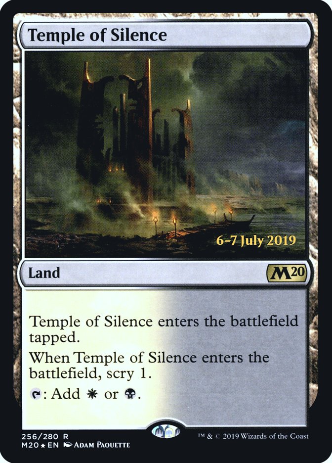 Temple of Silence  [Core Set 2020 Prerelease Promos] | Grognard Games