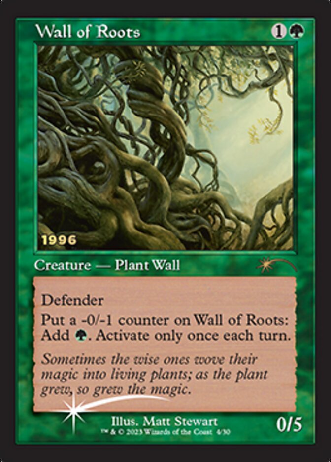 Wall of Roots [30th Anniversary Promos] | Grognard Games