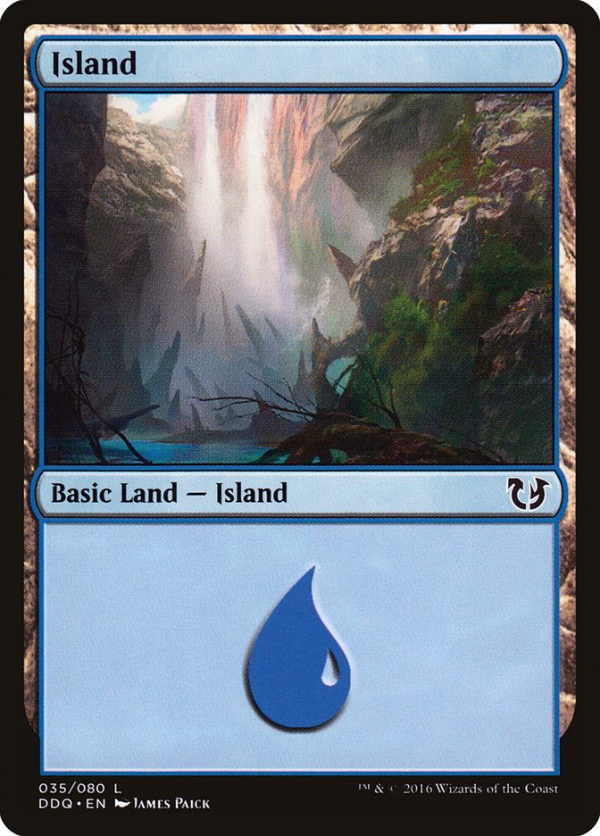 Island (35) [Duel Decks: Blessed vs. Cursed] | Grognard Games