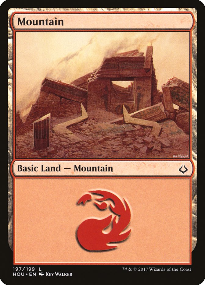 Mountain (197) [Hour of Devastation] | Grognard Games