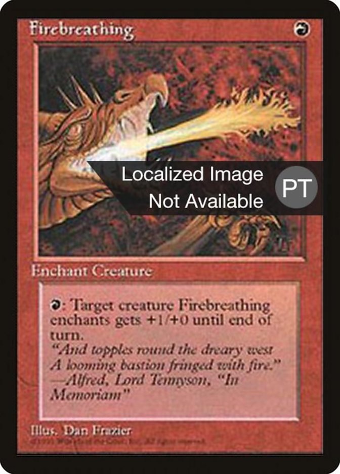 Firebreathing [Fourth Edition (Foreign Black Border)] | Grognard Games