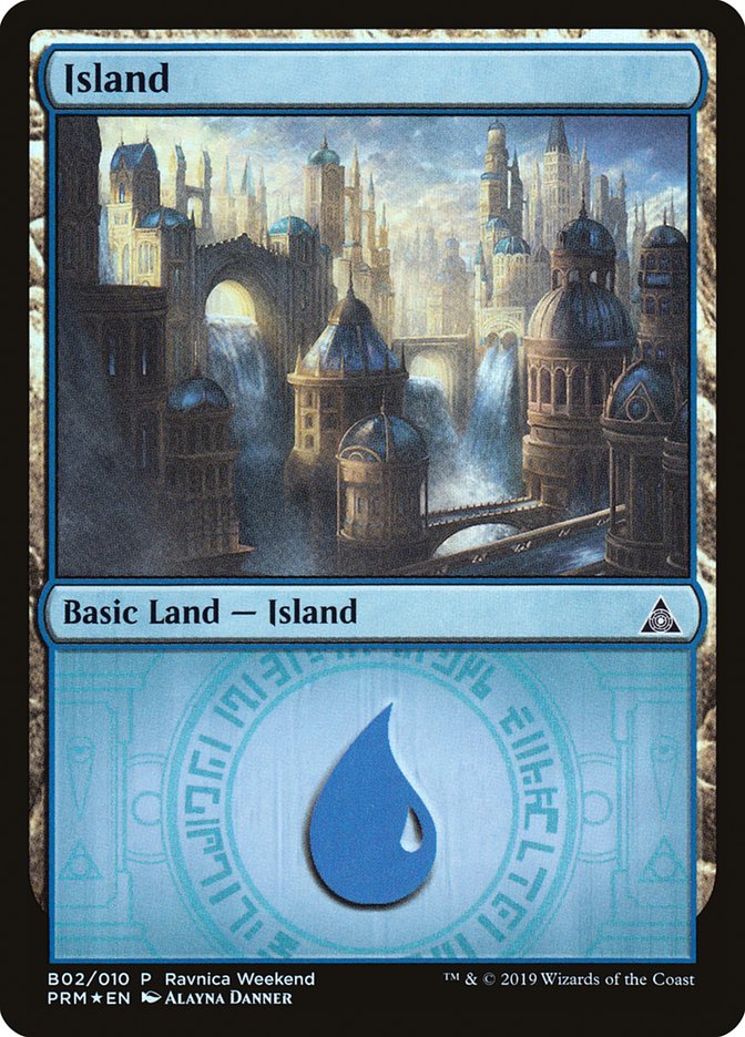 Island (B02) [Ravnica Allegiance Guild Kit] | Grognard Games