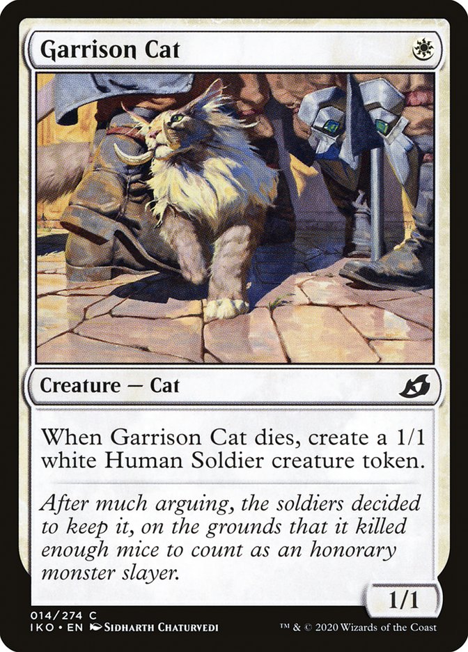 Garrison Cat [Ikoria: Lair of Behemoths] | Grognard Games