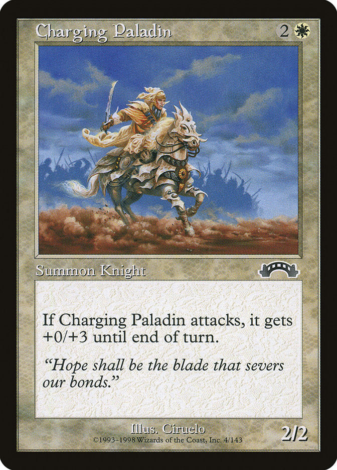 Charging Paladin [Exodus] | Grognard Games