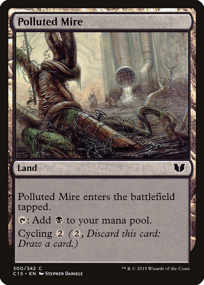 Polluted Mire [Commander 2015] | Grognard Games