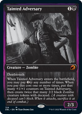 Tainted Adversary [Innistrad: Double Feature] | Grognard Games