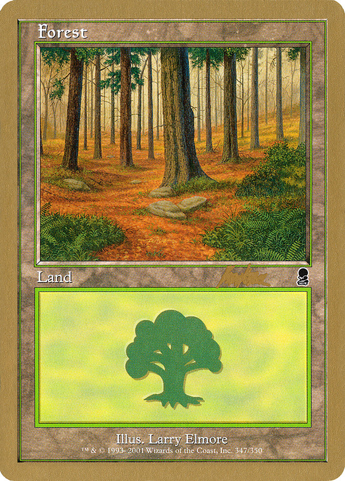 Forest (bk347) (Brian Kibler) [World Championship Decks 2002] | Grognard Games