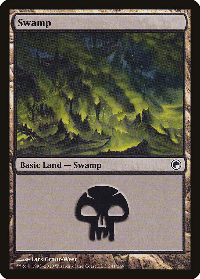 Swamp (241) [Scars of Mirrodin] | Grognard Games